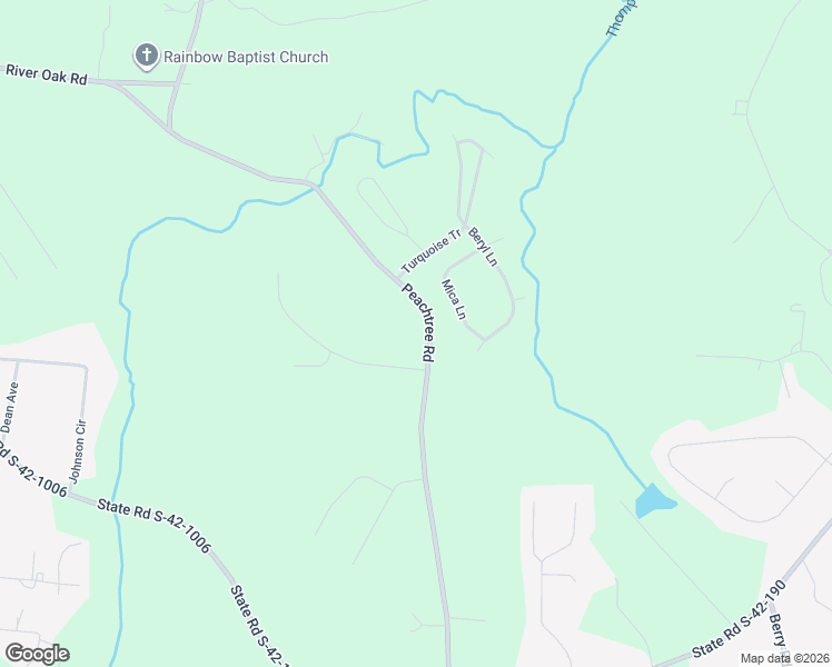 map of restaurants, bars, coffee shops, grocery stores, and more near 911 Peachtree Road in Chesnee