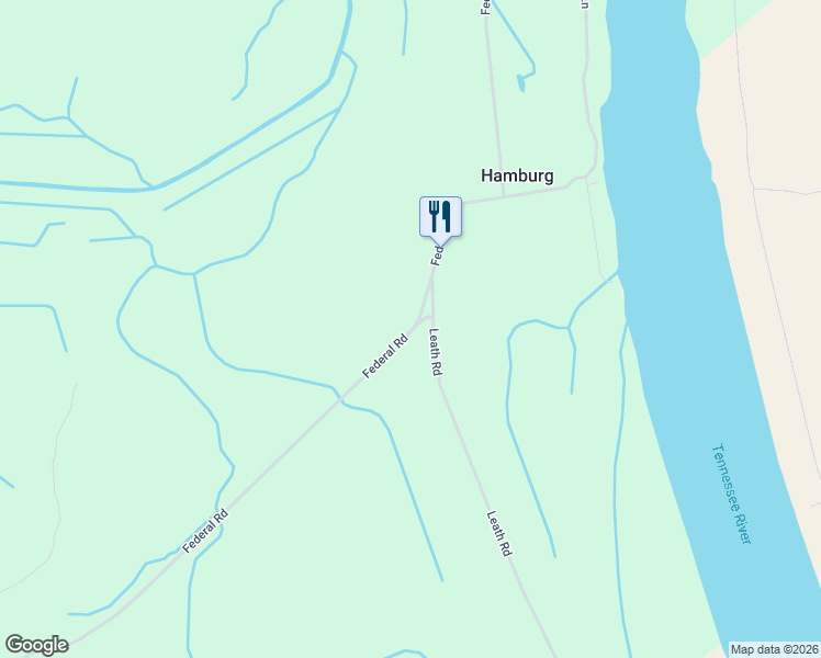 map of restaurants, bars, coffee shops, grocery stores, and more near 15 Leath Road in Counce