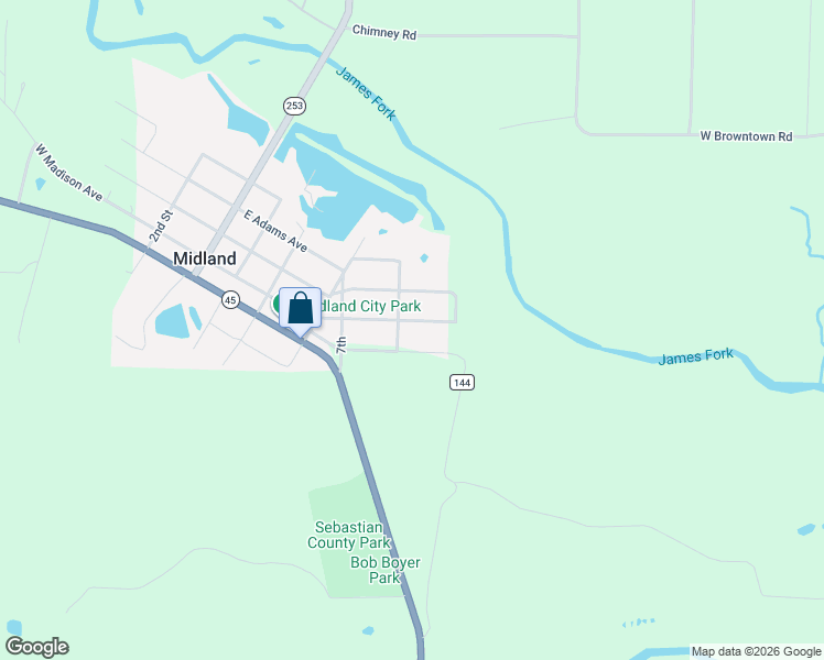 map of restaurants, bars, coffee shops, grocery stores, and more near 801-807 Jefferson Avenue in Huntington