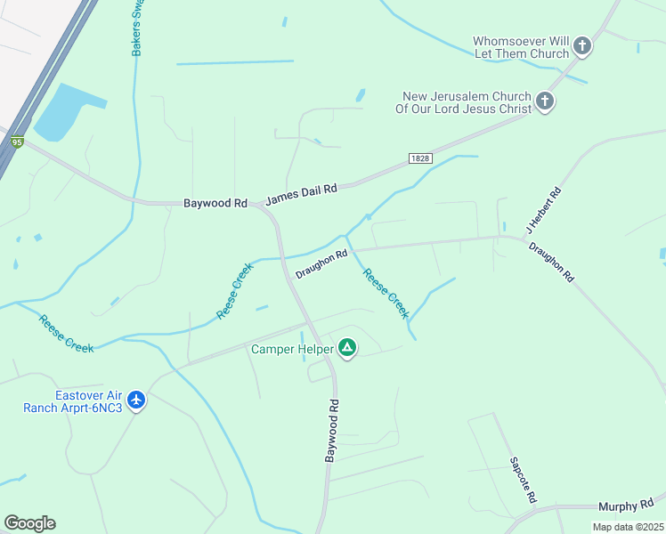 map of restaurants, bars, coffee shops, grocery stores, and more near 3962 Draughon Road in Fayetteville