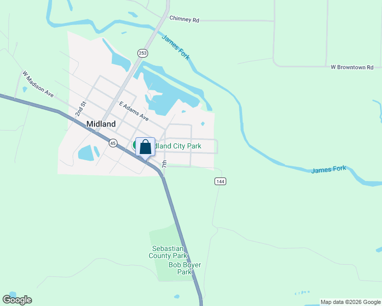 map of restaurants, bars, coffee shops, grocery stores, and more near 801 Jefferson Avenue in Huntington