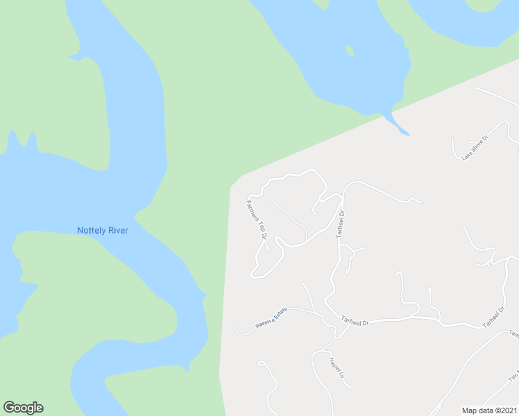 map of restaurants, bars, coffee shops, grocery stores, and more near 1085 Farmers Top Drive in Murphy