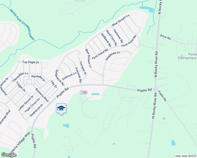 map of restaurants, bars, coffee shops, grocery stores, and more near 1006 Sunflower Lane in Indian Trail