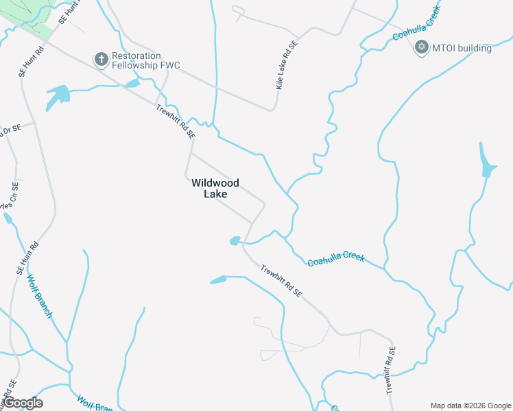 map of restaurants, bars, coffee shops, grocery stores, and more near 254 Waterville Drive Southeast in Cleveland