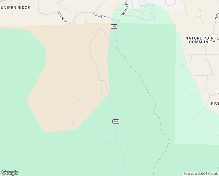 map of restaurants, bars, coffee shops, grocery stores, and more near 101 Forest Road 462 in Tijeras