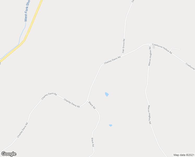 map of restaurants, bars, coffee shops, grocery stores, and more near 2040 Charley Davis Road in Prospect