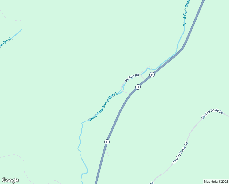 map of restaurants, bars, coffee shops, grocery stores, and more near 208 McRee Road in Goodspring