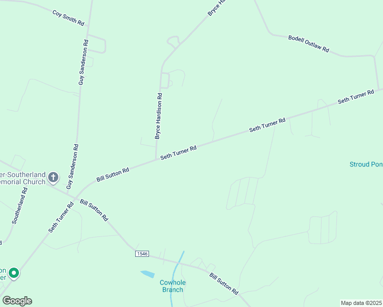 map of restaurants, bars, coffee shops, grocery stores, and more near 990 Seth Turner Road in Deep Run