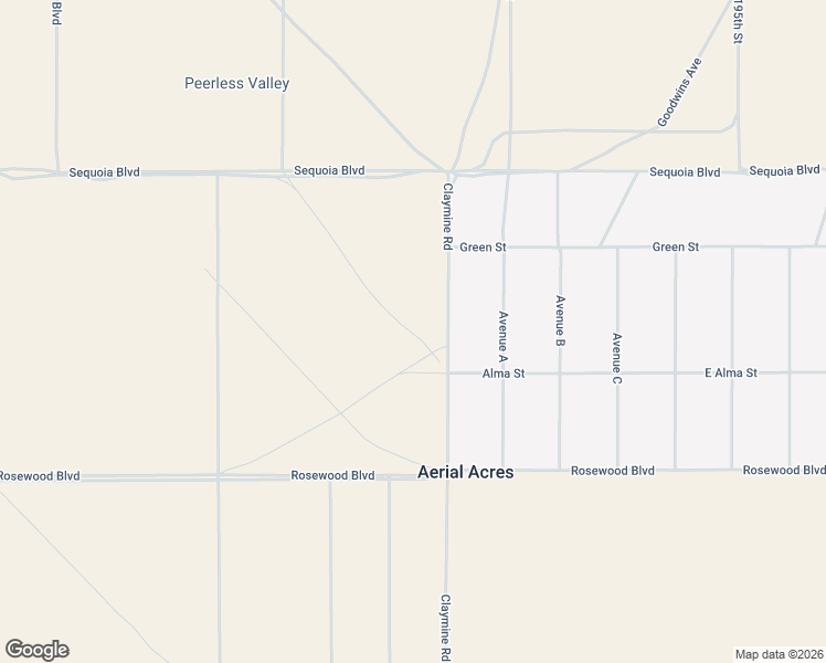 map of restaurants, bars, coffee shops, grocery stores, and more near in Aerial Acres