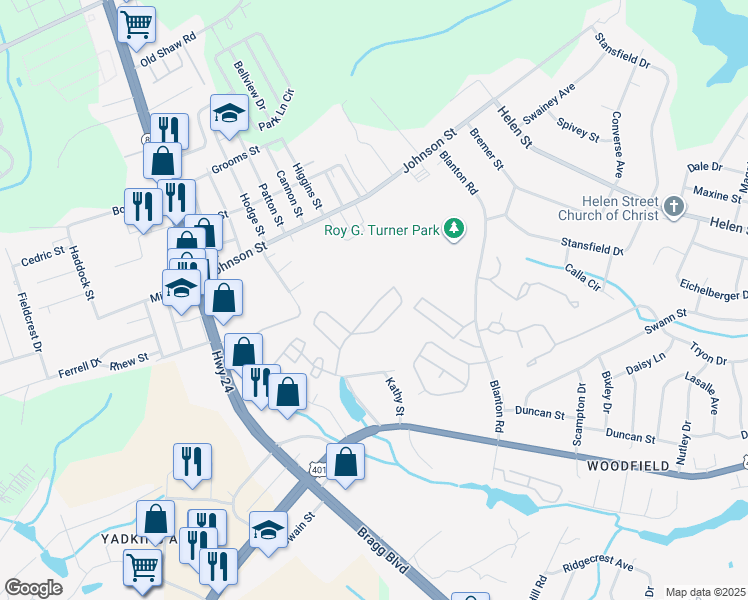 map of restaurants, bars, coffee shops, grocery stores, and more near 1829 Sardonyx Road in Fayetteville