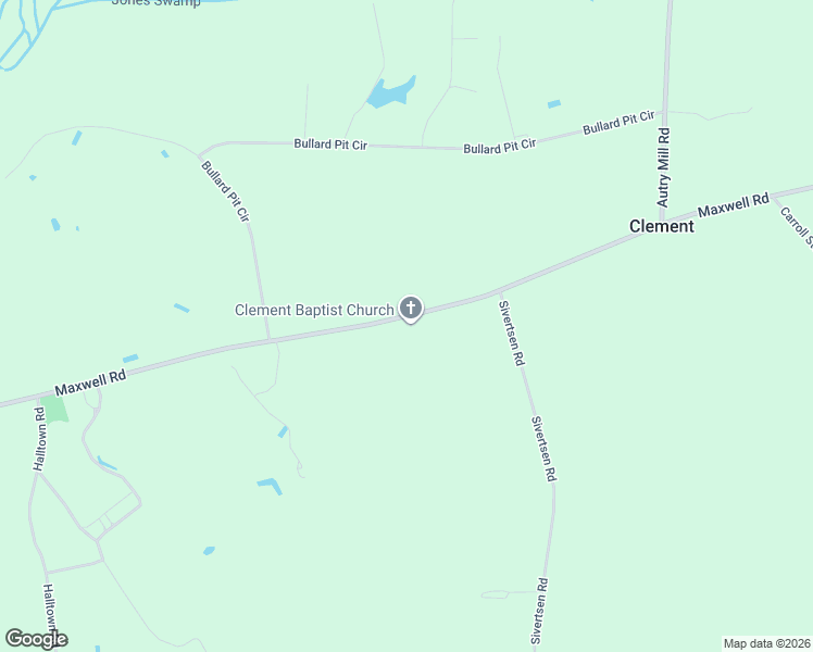 map of restaurants, bars, coffee shops, grocery stores, and more near 6223 Maxwell Road in Autryville