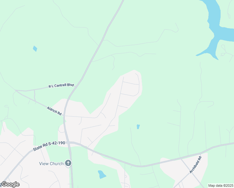 map of restaurants, bars, coffee shops, grocery stores, and more near 405 Saddlers Run in Chesnee