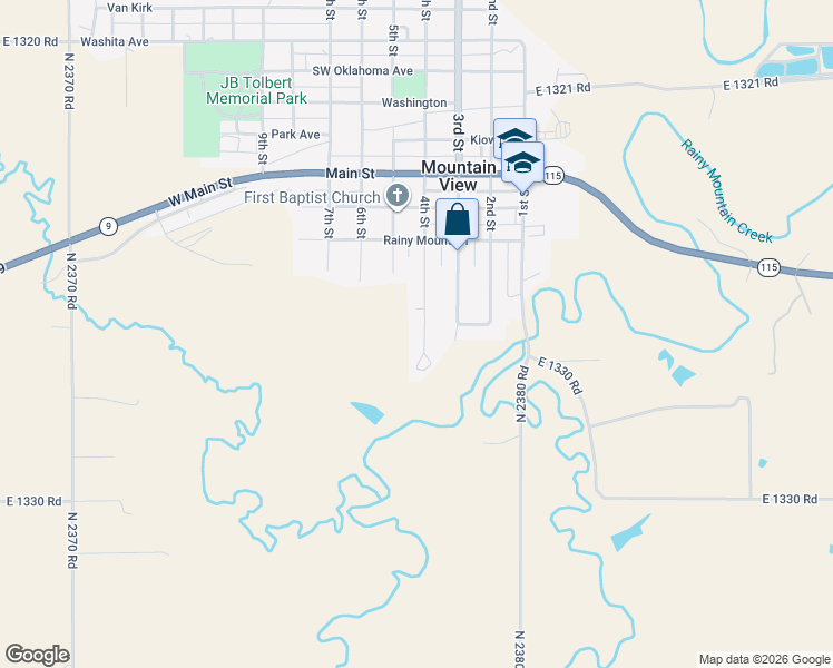 map of restaurants, bars, coffee shops, grocery stores, and more near 521 4th Street in Mountain View