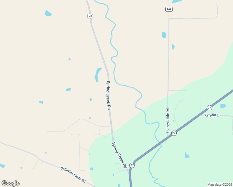 map of restaurants, bars, coffee shops, grocery stores, and more near 10673 Spring Creek Road in Belleville