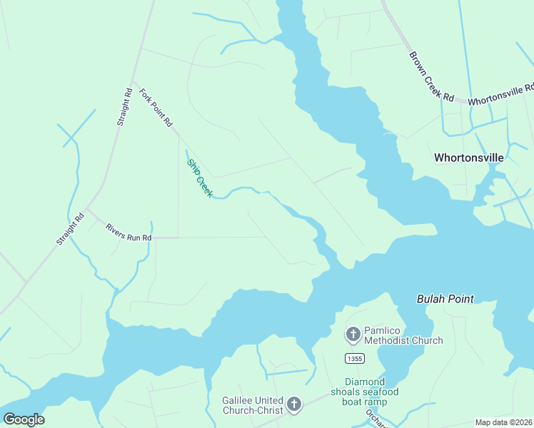 map of restaurants, bars, coffee shops, grocery stores, and more near 60 Pier Point Drive South in Oriental