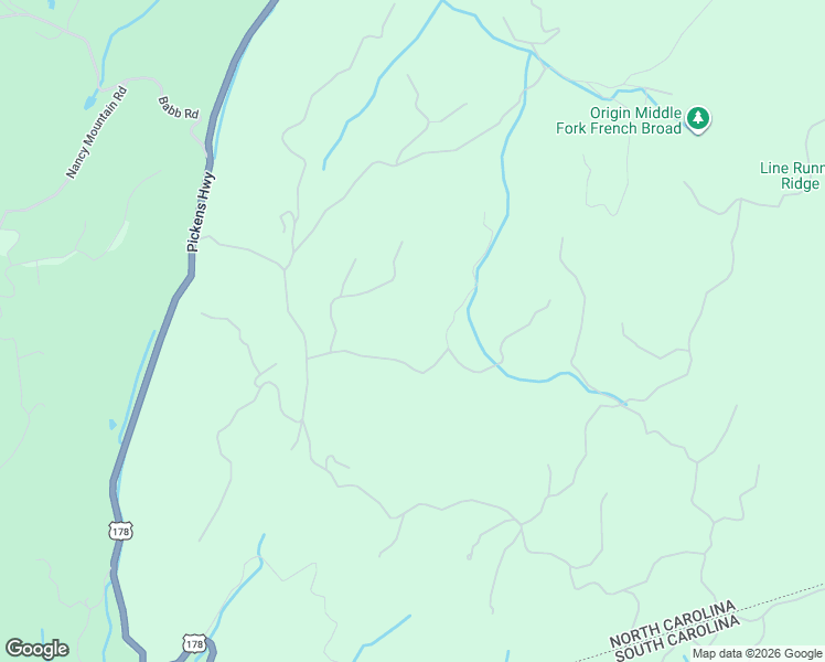 map of restaurants, bars, coffee shops, grocery stores, and more near TR 87-R Hubbard Hollow Road in Rosman