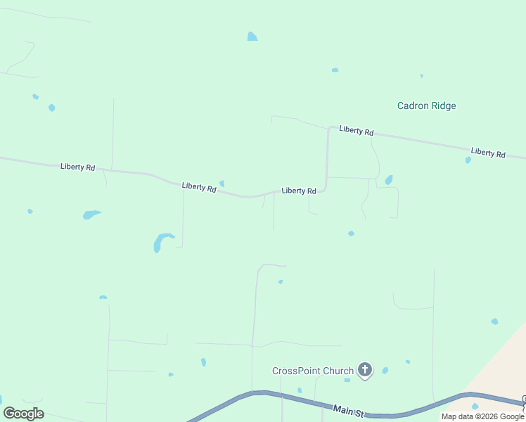 map of restaurants, bars, coffee shops, grocery stores, and more near 118 Liberty Road in Vilonia