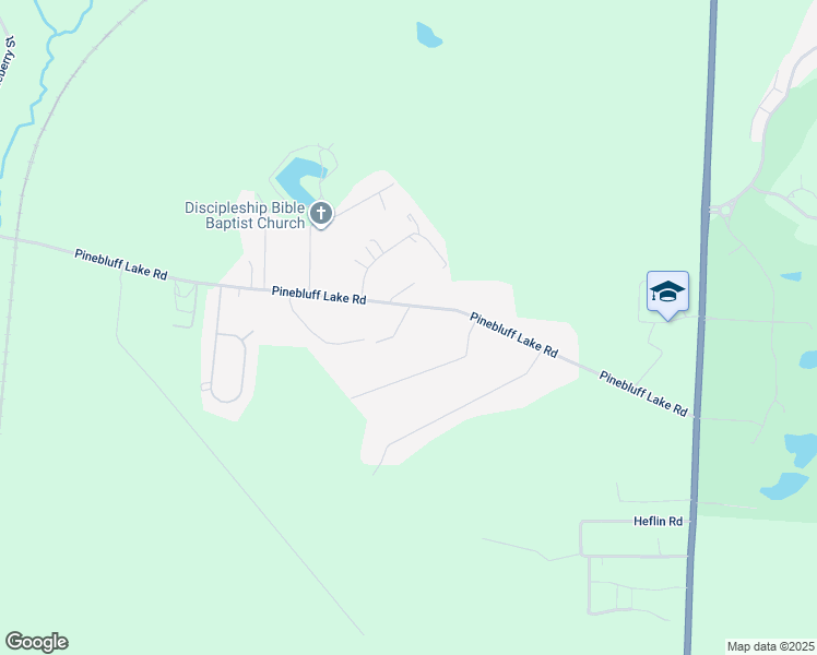 map of restaurants, bars, coffee shops, grocery stores, and more near 121 Long Leaf Estates Road in Aberdeen