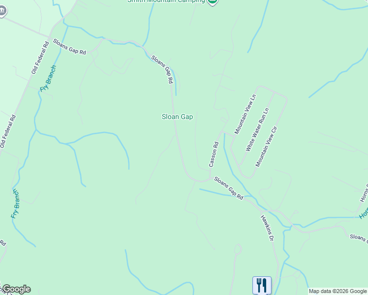 map of restaurants, bars, coffee shops, grocery stores, and more near 1437 Sloans Gap Road in Ocoee