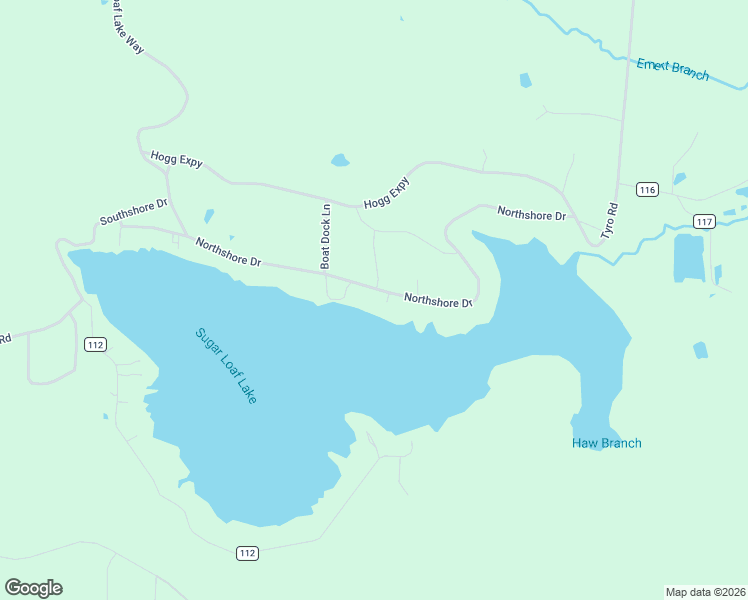 map of restaurants, bars, coffee shops, grocery stores, and more near 8801 Northshore Drive in Hackett