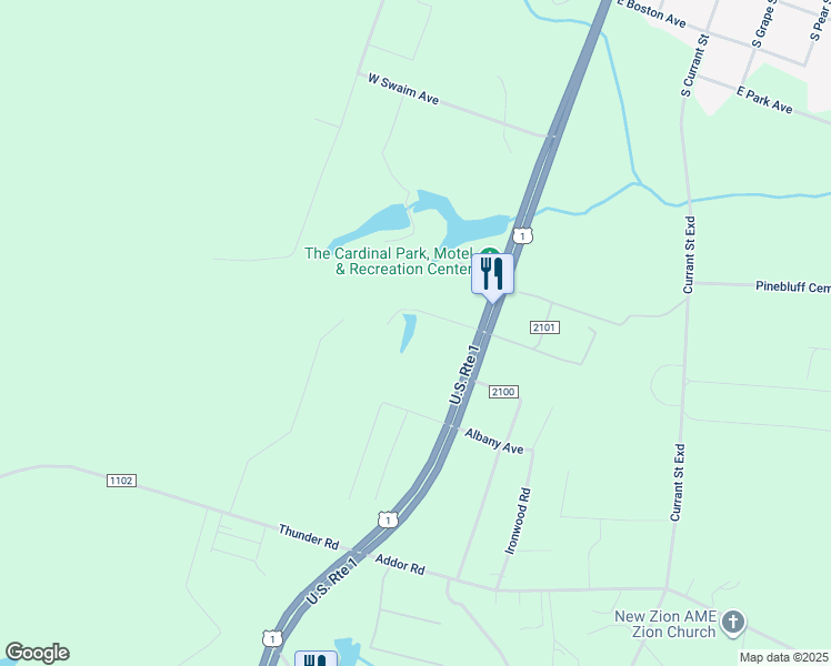 map of restaurants, bars, coffee shops, grocery stores, and more near 149 Providence Place in Aberdeen