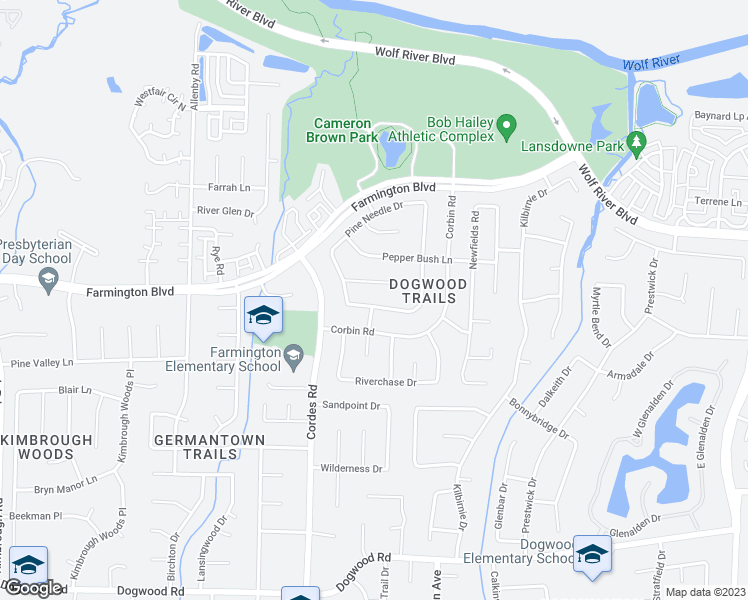 map of restaurants, bars, coffee shops, grocery stores, and more near 1987 Alder Branch Lane in Germantown