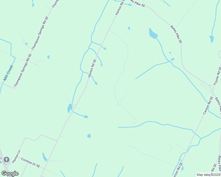 map of restaurants, bars, coffee shops, grocery stores, and more near 402 Bohannons Road Southeast in Cleveland