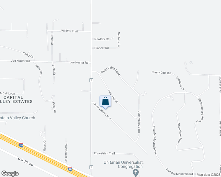 map of restaurants, bars, coffee shops, grocery stores, and more near 21 Peaceful Drive in Edgewood