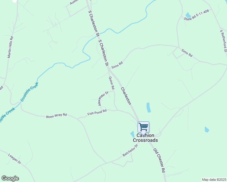 map of restaurants, bars, coffee shops, grocery stores, and more near 141 Alexander Drive in Blacksburg