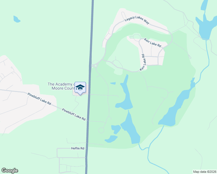 map of restaurants, bars, coffee shops, grocery stores, and more near 122 Legacy Lakes Way in Aberdeen