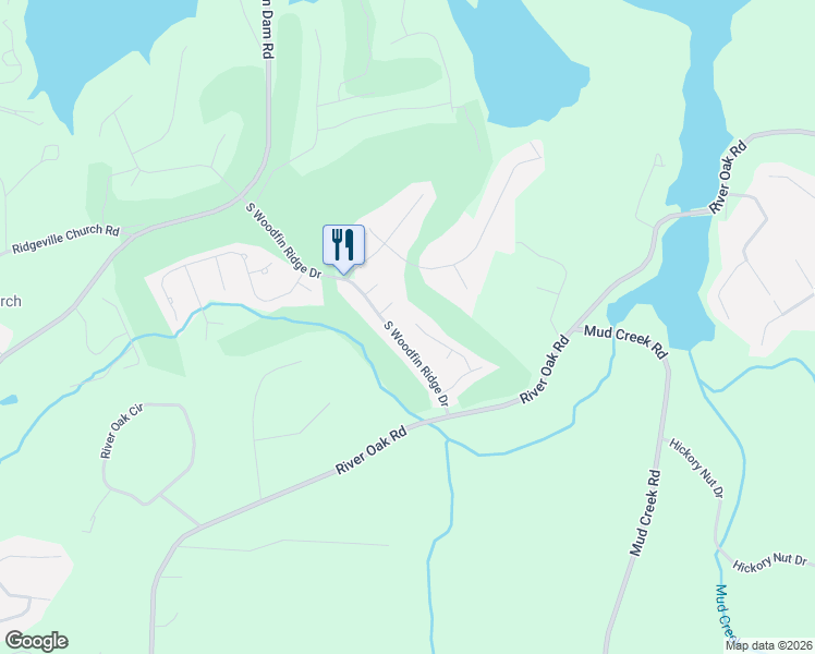 map of restaurants, bars, coffee shops, grocery stores, and more near 251 Tuscan Ridge Tr in Inman