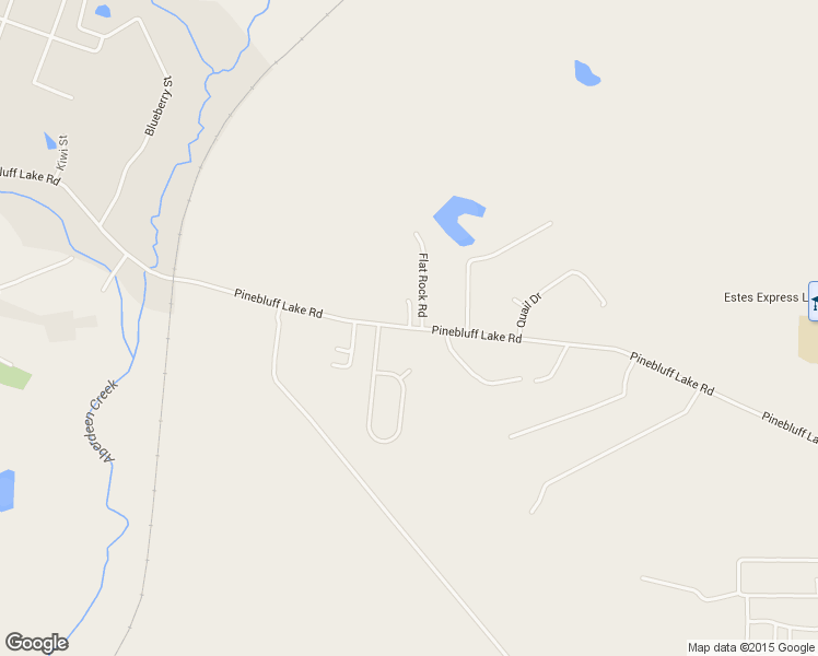 map of restaurants, bars, coffee shops, grocery stores, and more near Pinebluff Lake Road in Moore County