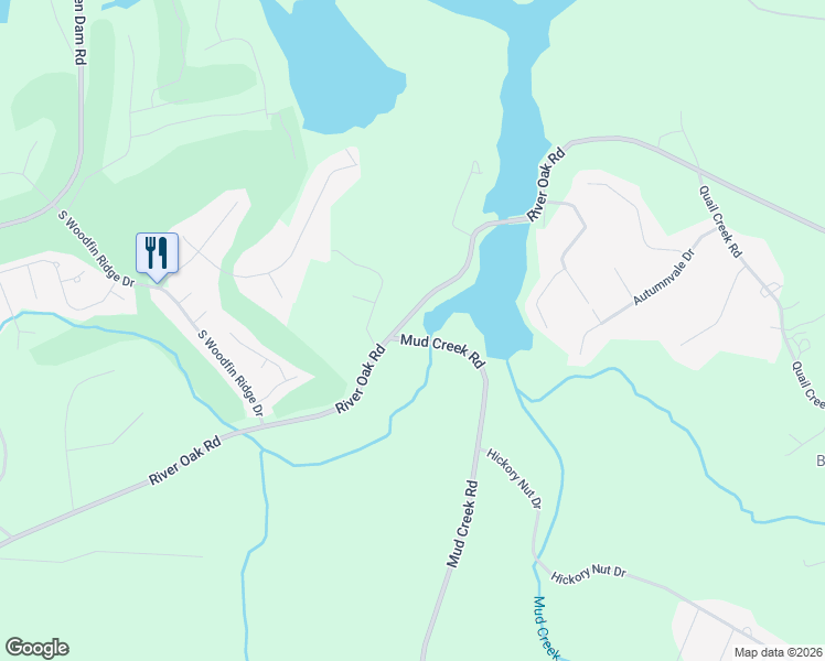 map of restaurants, bars, coffee shops, grocery stores, and more near 1181 Mud Creek Road in Inman