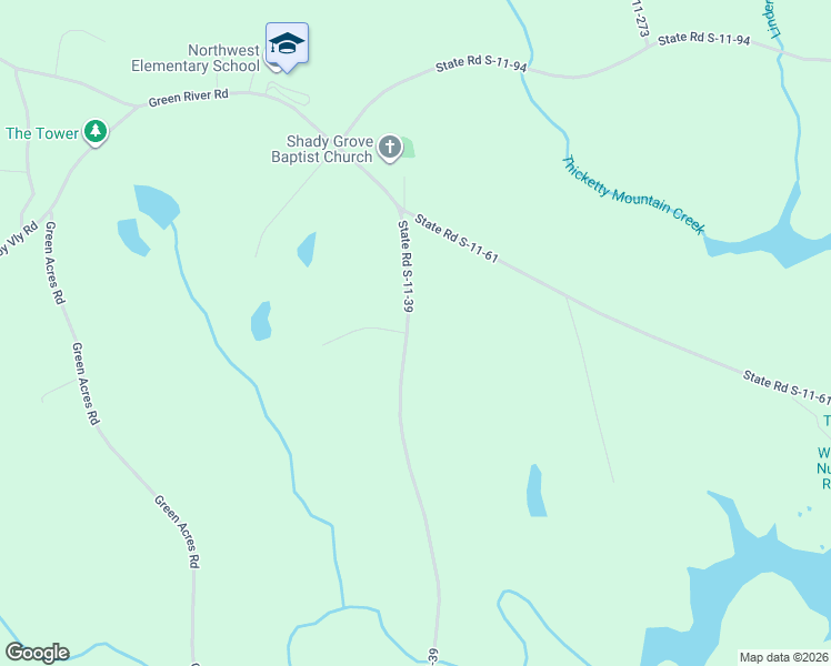 map of restaurants, bars, coffee shops, grocery stores, and more near 118 Preston Way in Gaffney