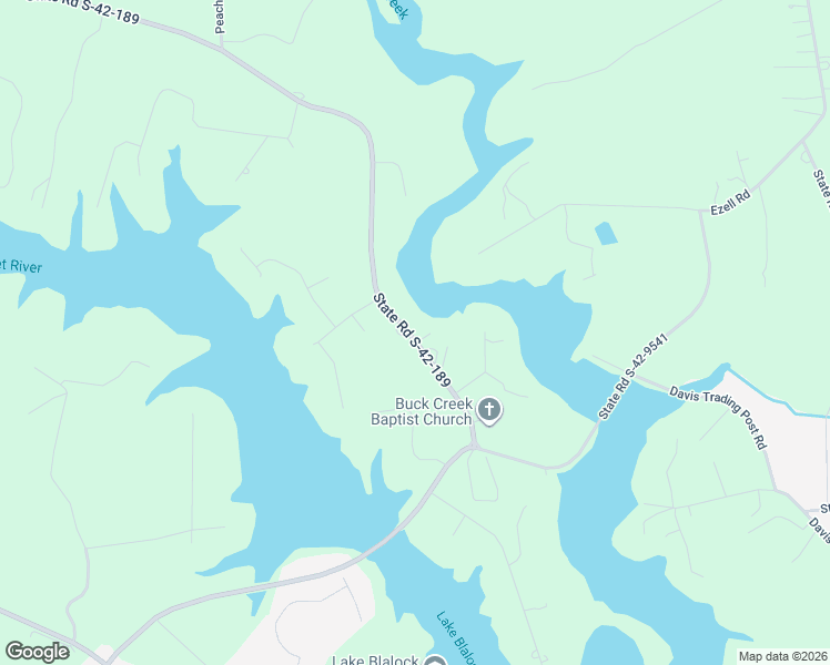 map of restaurants, bars, coffee shops, grocery stores, and more near 614 Buck Creek Road in Chesnee