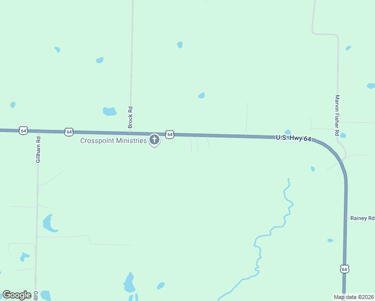 map of restaurants, bars, coffee shops, grocery stores, and more near 791 U.S. 64 in Beebe