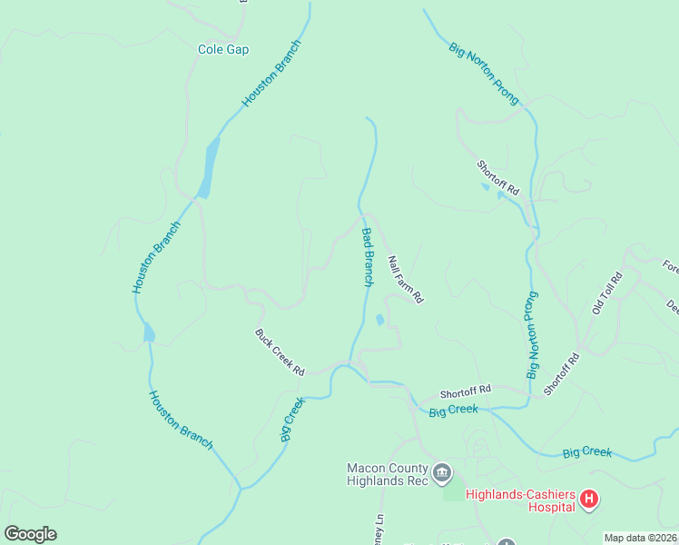 map of restaurants, bars, coffee shops, grocery stores, and more near 321 Nall Farm Road in Highlands