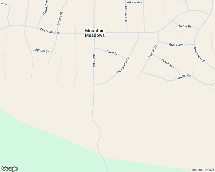 map of restaurants, bars, coffee shops, grocery stores, and more near 19040 Comanche Drive in Tehachapi