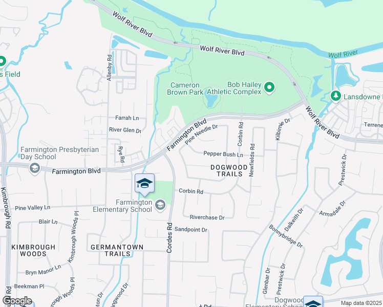 map of restaurants, bars, coffee shops, grocery stores, and more near 8626 Wine Leaf Cove in Germantown