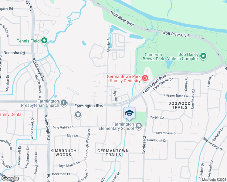 map of restaurants, bars, coffee shops, grocery stores, and more near 8451 Donegal Cove in Germantown
