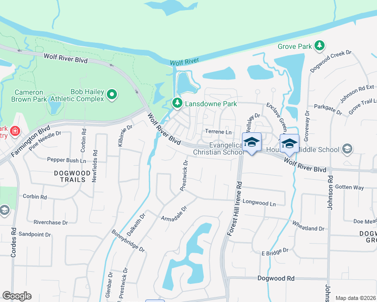 map of restaurants, bars, coffee shops, grocery stores, and more near 1923 Prestwick Drive in Germantown