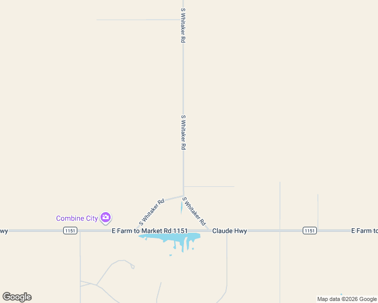 map of restaurants, bars, coffee shops, grocery stores, and more near 11101 South Whitaker Road in Amarillo