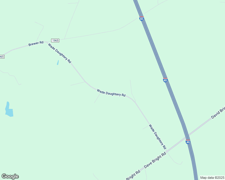 map of restaurants, bars, coffee shops, grocery stores, and more near 691 Wade Daughtery Road in Faison