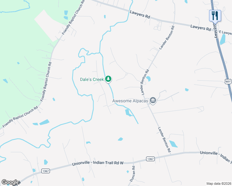 map of restaurants, bars, coffee shops, grocery stores, and more near 523 Victoria Place in Monroe