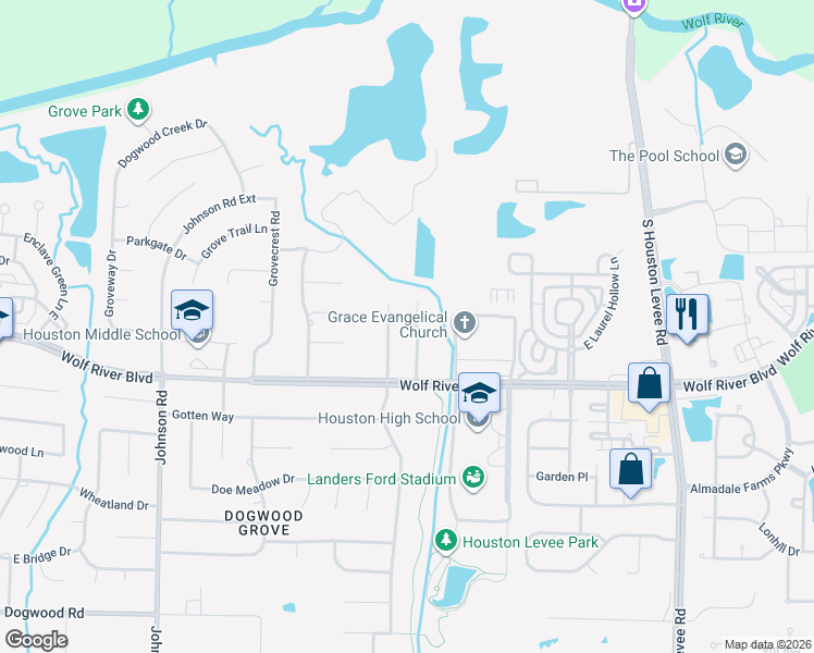 map of restaurants, bars, coffee shops, grocery stores, and more near 9655 Drayton Hall Lane in Germantown
