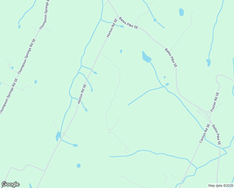 map of restaurants, bars, coffee shops, grocery stores, and more near 346 Bohannons Road Southeast in Cleveland