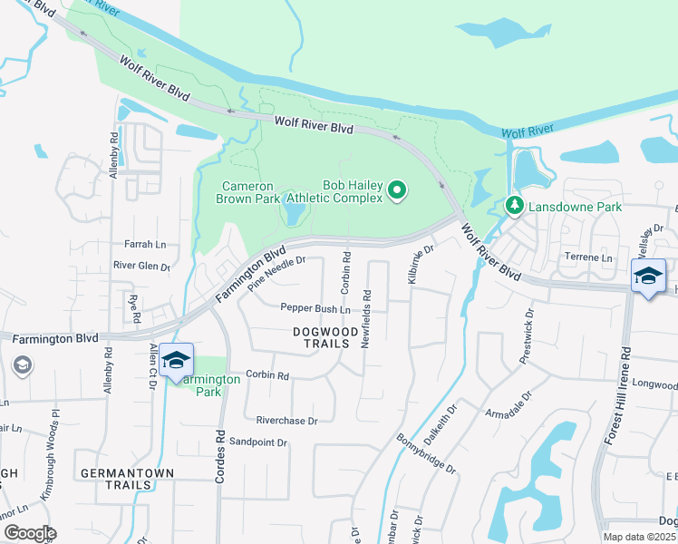 map of restaurants, bars, coffee shops, grocery stores, and more near 1904 Alder Branch Lane in Germantown