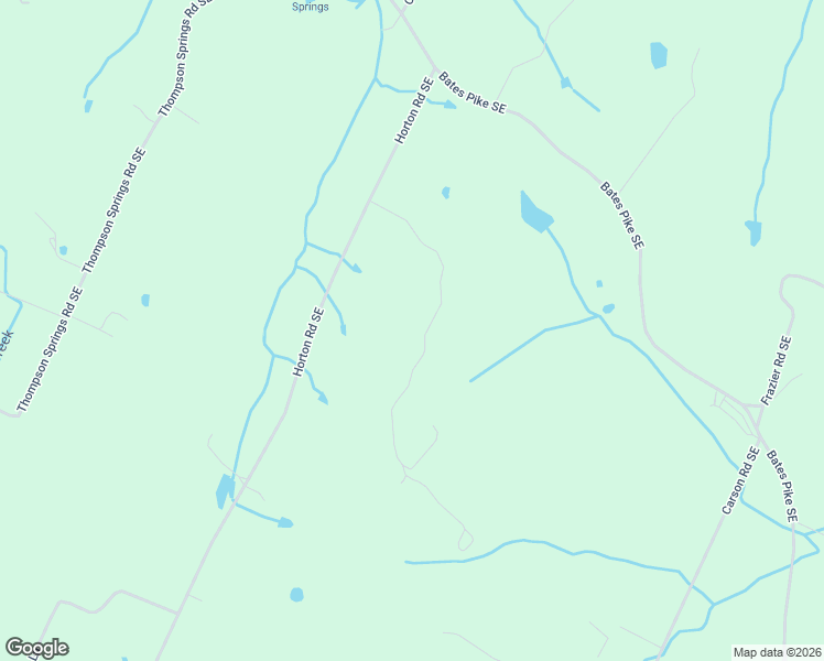 map of restaurants, bars, coffee shops, grocery stores, and more near 346 Bohannons Road Southeast in Cleveland