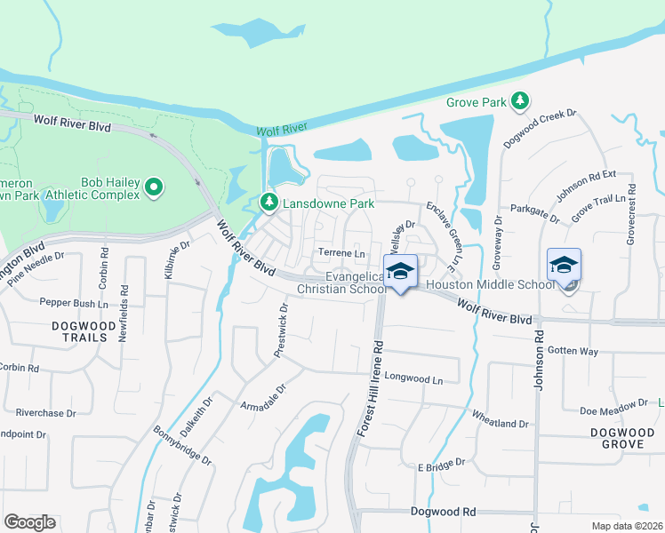map of restaurants, bars, coffee shops, grocery stores, and more near 1938 Enclave Hollow Lane West in Germantown