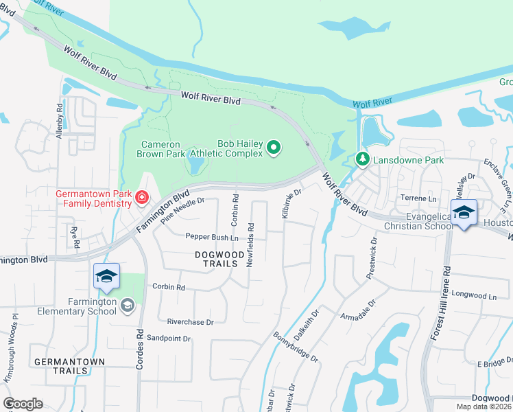 map of restaurants, bars, coffee shops, grocery stores, and more near 1910 Edwards Mill Road in Germantown
